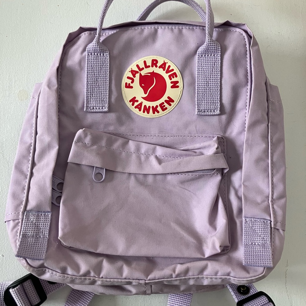 Lilac Fjallrave Kanken mini - used once
